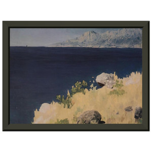 Arkhyp Kuindzhi  Sea coast Crimea Premium Metal Framed Art Print / Poster
