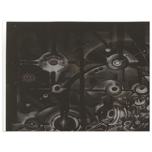 Lee Bontecou  UNTITLED 1998 N1 Aluminum Print