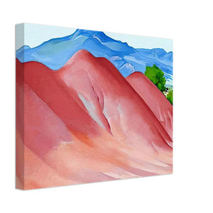 Georgia OKeeffe  Red Hills and Pedernal Canvas