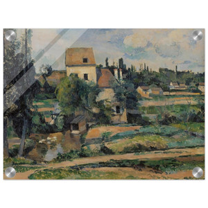 Paul Cezanne  Moulin de la Couleuvre at Pontoise Acrylic Print