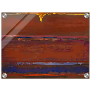 Helen Frankenthaler  Desert Pulse 1991 Acrylic Print