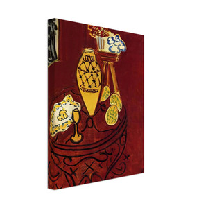 Henri Matisse  INTERIOR IN VENETIAN RED 1946 Canvas