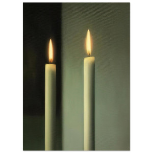 Gerhard Richter  CANDLES Fine Art Poster / Art Print