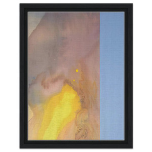 Ronnie Landfield  Shiloh  1969 Framed Canvas