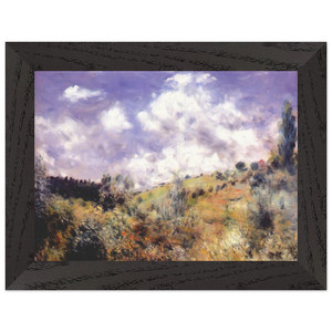 PierreAuguste Renoir  The Gust of Wind Premium Wooden Framed Art Print / Poster