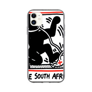 Keith Haring - FREE SOUTH AFRICA 1985 N1 Bio case