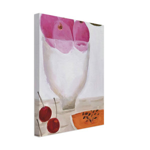 Mary Fedden  Three Cherries  2000 Canvas