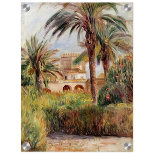 PierreAuguste Renoir  The Test Garden in Algiers Acrylic Print