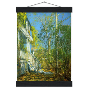 Childe Hassam  Summer at Cos Cob Museum-Quality Matte Paper Poster with Hanger