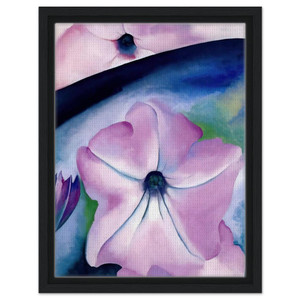 Georgia OKeeffe  Petunia II Framed Canvas