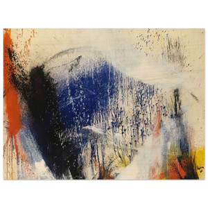 Norman Bluhm  Untitled  1960 N2 Wood Print