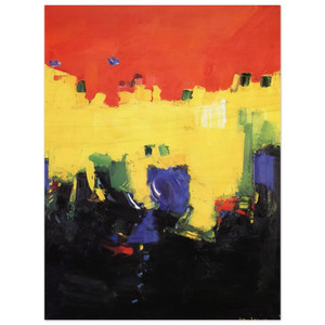 Hans Hofmann  Above Deep Waters Wood Print
