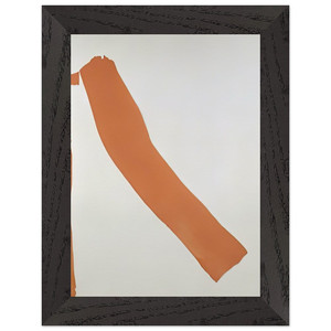 Helen Frankenthaler  Stride 1969 Premium Wooden Framed Art Print / Poster