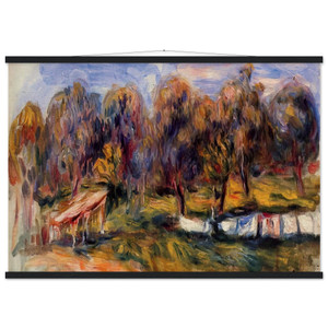 Renoir Landscape with Orchard Museum-Quality Matte Paper Poster with Hanger