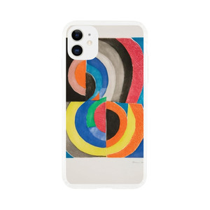 Sonia Delaunay - ABSTRACT COMPOSITION WITH SEMICIRCLES Clear case
