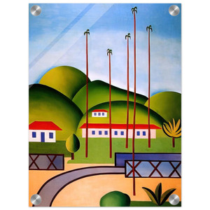 Tarsila do Amaral  Palm Trees Acrylic Print