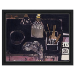 Mary Fedden  The Etching Table  1971 Framed Canvas