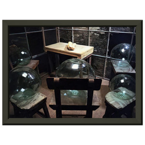 Louise Bourgeois Cell Glass Spheres and Hands 1993 Print