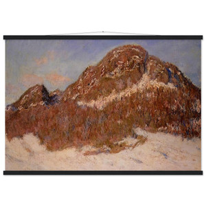 claude monet  Mount Kolsaas 3 Museum-Quality Matte Paper Poster with Hanger