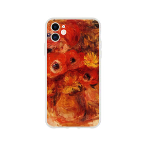 Pierre-Auguste Renoir - Vase of Anemones Flexi case