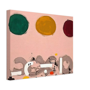 Adolph Gottlieb  Green Ochre Maroon  1969 Canvas