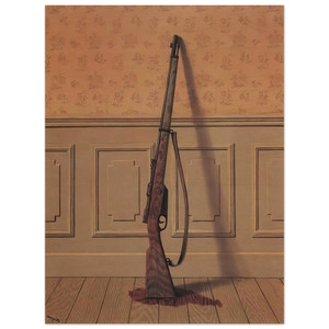 Rene Magritte  THE SURVIVOR 1950 Wood Print