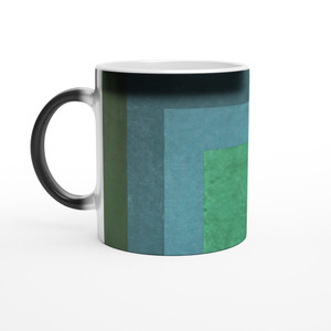 Josef Albers Homage to the Square Terrassed Foliage 1960 Magic Ceramic Mug