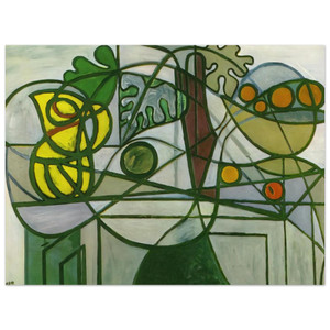 Pablo Picasso  STILL LIFE N4 Aluminum Print