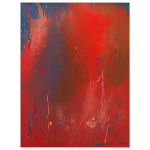 Helen Frankenthaler  Warrior 1991 Aluminum Print