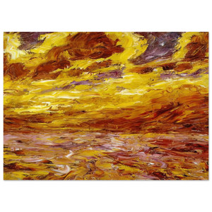 Emil Nolde  Autumn Sea VII Fine Art Poster / Art Print