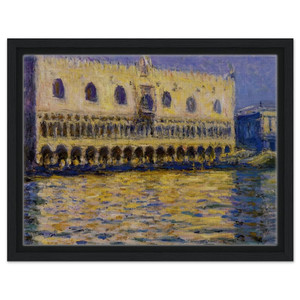 claude monet  The Palazzo Ducale 2 Framed Canvas