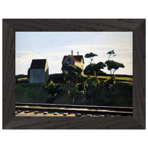 Edward Hopper New York New Haven Hartford Framed Print