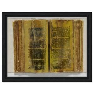 Dieter Roth  Poemetrie  1970 Framed Canvas