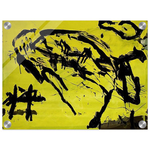 Emil Schumacher  Hirschkuh  Tachisme Acrylic Print