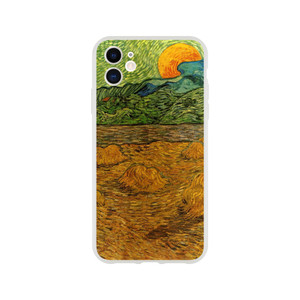 Vincent van Gogh - Evening Landscape with Rising Moon Flexi case