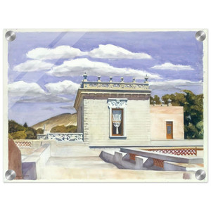 Edward Hopper  Saltillo Mansion Acrylic Print