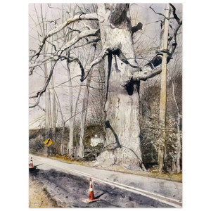 Andrew Wyeth  WALKING STICK Wood Print