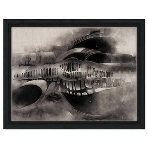Lee Bontecou  UNTITLED 1966 1 N1 Framed Canvas