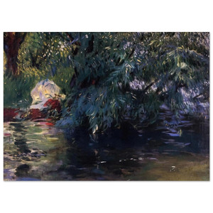 John Singer Sargent Calcot Mill, Reading Fine Art Poster / Art Print