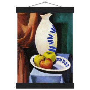 Moise Kisling STILL LIFE WITH WHITE PITCHER 1917 Poster with Hanger