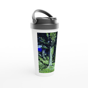 Arkhyp Kuindzhi - Cypresses on a Seashore The Crimea Travel Mug