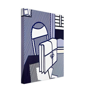 Roy Lichtenstein  STILL LIFE WITH DOSSIER 1976 Canvas