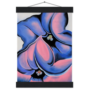 Georgia OKeeffe  Purple Petunia Museum-Quality Matte Paper Poster with Hanger