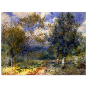 PierreAuguste Renoir  Sunny Landscape Aluminum Print