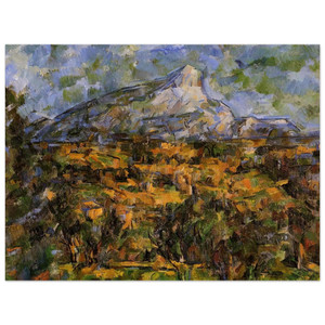 Paul Cezanne  Mont SainteVictoire Seen from les Lauves Aluminum Print