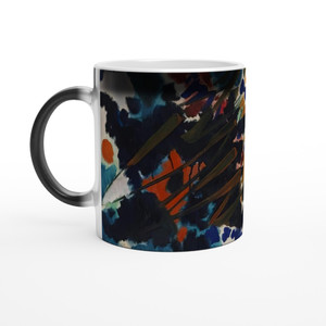 Ernst Wilhelm Nay - Von Goldfarben und Blau - 1953 Magic Ceramic Mug