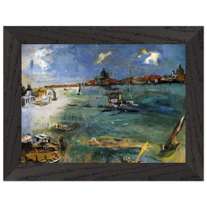 OSKAR KOKOSCHKA  NOTDETECTED235881 Premium Wooden Framed Art Print / Poster
