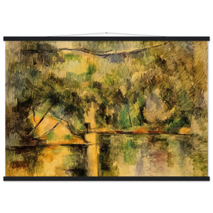 Cezanne Reflections Museum-Quality Matte Paper Poster with Hanger