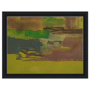 Helen Frankenthaler  August Deep  1978 Framed Canvas