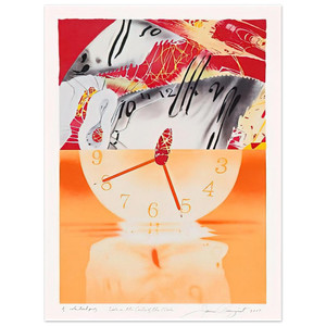 James Rosenquist  Hole in the Center of the Clock Aluminum Print